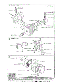 Muffler, Cylinder,Housing,Hsg Cvr parts for Husqvarna Hedge Trimmer 326HS75 from AppliancePartsPros.com