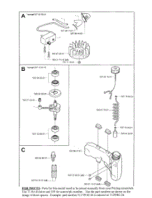Ignition, Crankshaft, Fuel Sys. parts for Husqvarna Hedge Trimmer 326HS75X from AppliancePartsPros.com