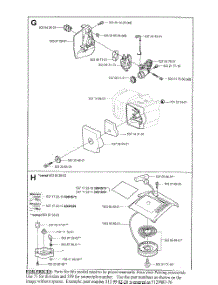 Air Filter, Carb,Starter parts for Husqvarna Hedge Trimmer 326HS99 from AppliancePartsPros.com