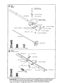 Clutch Drum And Shaft Assemblies parts for Husqvarna Grass Line Trimmer 326L from AppliancePartsPros.com