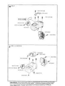 Housing Assembly parts for Husqvarna Grass Line Trimmer 326L from AppliancePartsPros.com