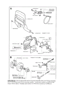 Page 1 parts for Husqvarna Chainsaw 340 from AppliancePartsPros.com