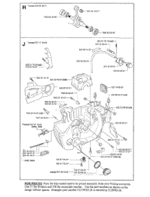 Crankcase  /  Crankshaft parts for Husqvarna Chainsaw 340 from AppliancePartsPros.com