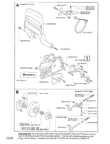 Guard  /  Clutch  /  Side Cover  /  Oiler parts for Husqvarna Chainsaw 340E from AppliancePartsPros.com