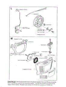 Page 6 parts for Husqvarna Chainsaw 345 from AppliancePartsPros.com