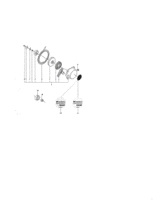 Starter parts for Husqvarna Leaf Blower 350BT from AppliancePartsPros.com