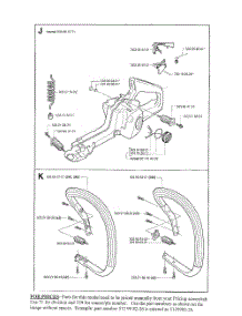 Page 5 parts for Husqvarna Chainsaw 350EPA from AppliancePartsPros.com