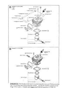 Cylinder Assembly parts for Husqvarna Chainsaw 357XP EPA1 from AppliancePartsPros.com