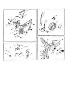Fan Housing  /  Flywheel  /  Ignition parts for Husqvarna Chainsaw 36 from AppliancePartsPros.com
