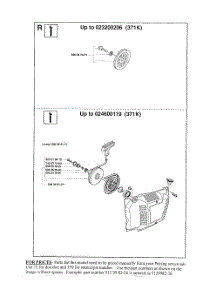 Starter Assembly parts for Husqvarna Brush Cutter 375K from AppliancePartsPros.com