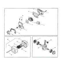 Crankshaft  /  Carburetor  /  Muffler parts for Husqvarna Chainsaw 41 from AppliancePartsPros.com