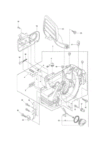 Crankcase parts for Husqvarna Chainsaw 435 from AppliancePartsPros.com