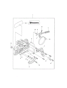 Chain Brake & Clutch Cover 435 parts for Husqvarna Chainsaw 435E from AppliancePartsPros.com