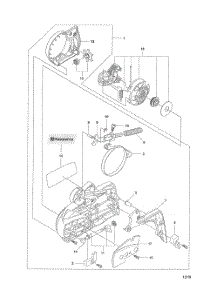 Chain Break  /  Clutch Cover 435E,440E parts for Husqvarna Chainsaw 440E from AppliancePartsPros.com