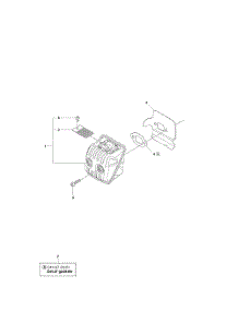 Muffler parts for Husqvarna Chainsaw 450 from AppliancePartsPros.com