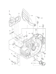 Crankcase parts for Husqvarna Chainsaw 450E from AppliancePartsPros.com