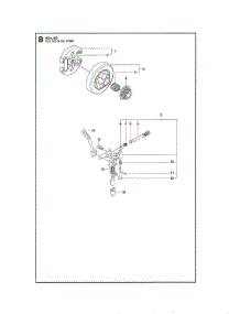 Clutch & Oil Pump parts for Husqvarna Chainsaw 455E from AppliancePartsPros.com