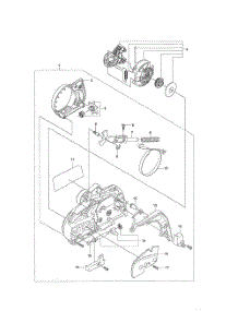Clutch Cover parts for Husqvarna Chainsaw 455E from AppliancePartsPros.com