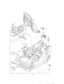 Crankcase parts for Husqvarna Chainsaw 455E from AppliancePartsPros.com