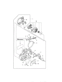 Chain Brake parts for Husqvarna Chainsaw 455E RANCHER II from AppliancePartsPros.com