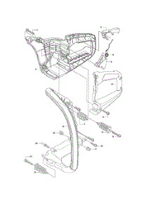 Handle & Controls parts for Husqvarna Chainsaw 460 from AppliancePartsPros.com