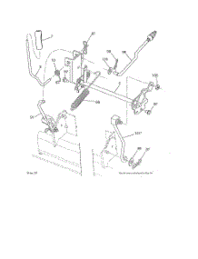 Mower Lift parts for Husqvarna Riding Mower Tractor 502110 from AppliancePartsPros.com