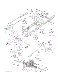 Drive parts for Husqvarna Riding Mower Tractor 502120 from AppliancePartsPros.com