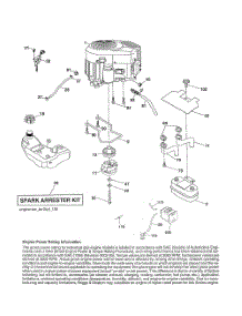 Engine parts for Husqvarna Riding Mower Tractor 502120 from AppliancePartsPros.com