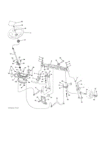 Steering Assembly parts for Husqvarna Riding Mower Tractor 502120 from AppliancePartsPros.com