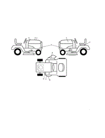 Decals parts for Husqvarna Riding Mower Tractor 502130 from AppliancePartsPros.com