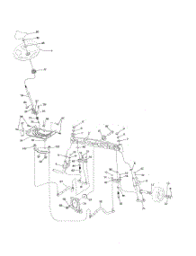 Steering parts for Husqvarna Riding Mower Tractor 502140 from AppliancePartsPros.com