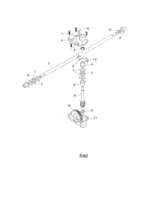 Gearcase Assembly - 532183699 parts for Husqvarna Walk Behind Lawn Mower 55R21HVB from AppliancePartsPros.com