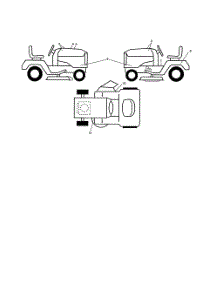 Decals parts for Husqvarna Riding Mower Tractor 917240460 from AppliancePartsPros.com