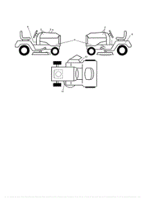 Decals parts for Husqvarna Riding Mower Tractor 917240461 from AppliancePartsPros.com