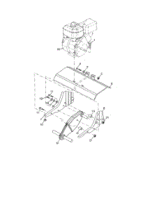Transmission parts for Husqvarna Tiller 917250092 from AppliancePartsPros.com