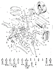 Steering Assembly And Tire parts for Husqvarna Riding Mower Tractor 91725021 from AppliancePartsPros.com