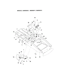 Main Frame parts for Husqvarna Riding Mower Tractor 917277820 from AppliancePartsPros.com