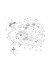 48" Deck parts for Husqvarna Riding Mower Tractor 917277820 from AppliancePartsPros.com
