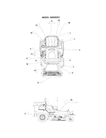 Decals parts for Husqvarna Riding Mower Tractor 917277820 from AppliancePartsPros.com