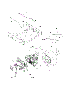 Ezt parts for Husqvarna Riding Mower Tractor 917277840 from AppliancePartsPros.com