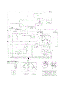Wiring Schematic parts for Husqvarna Riding Mower Tractor 917277840 from AppliancePartsPros.com
