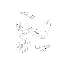 Mower Lift parts for Husqvarna Riding Mower Tractor 917279001 from AppliancePartsPros.com