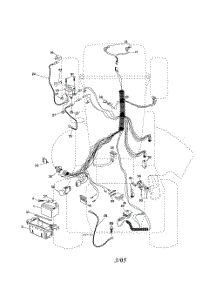 Electrical parts for Husqvarna Riding Mower Tractor 917279060 from AppliancePartsPros.com