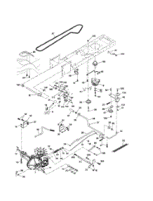 Drive parts for Husqvarna Riding Mower Tractor 917279060 from AppliancePartsPros.com