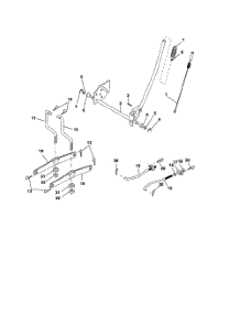 Mower Lift parts for Husqvarna Riding Mower Tractor 917279060 from AppliancePartsPros.com