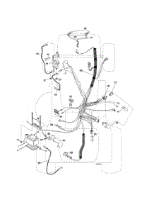 Electrical parts for Husqvarna Riding Mower Tractor 917279090 from AppliancePartsPros.com