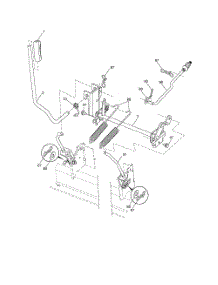 Mower Lift parts for Husqvarna Riding Mower Tractor 917279200 from AppliancePartsPros.com