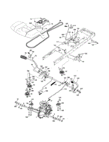 Drive parts for Husqvarna Riding Mower Tractor 917279240 from AppliancePartsPros.com