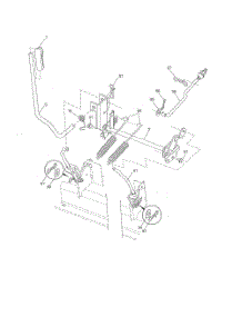 Mower Lift parts for Husqvarna Riding Mower Tractor 917279260 from AppliancePartsPros.com