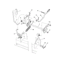 Mower Lift parts for Husqvarna Riding Mower Tractor 917287540 from AppliancePartsPros.com